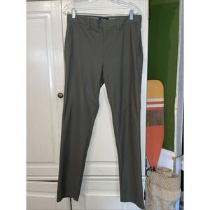 FLX Performance Pants Men 32x32 Green Golf Stretch Recycled Lightweight